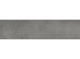 CONCRETE GRAPHITE ENGRAVED STAIR (119,7X29,7)