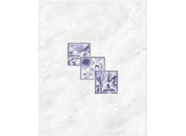 Decor LUCIE WITGX110 blue (19,8x24,8)