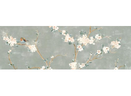 Mixed Decoro Fiore Di Pesco Verde A Ra1N (40X120)