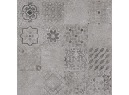 BETONICO DAK63796 grey dekor rectified (2 гат) (60X60)