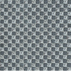647 Мозаика микс серый мат-платина 1,5*1,5 (30x30)