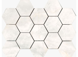 Cr Lux Noor White Hexagonos (32,5*22,5)