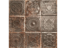 Tin Tile Rusty Nero (20x20)