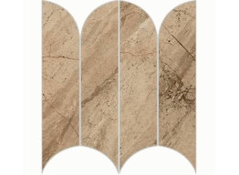 Incanto Breccia Aurora Glossy Mosaico Ventaglio R9Cc (28x31)