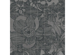 Ironstone Mosaico Flora Argento R7Rm (37,5x37,5)