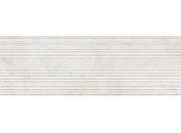 192811 PAVE WALL BIANCO RIBBED (30x90)