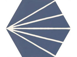 Stratford Decoro Tratto Blue R8Yu (21x18.2)