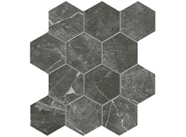 Sunshine Emperador Dark Esagona 8.5 Mm (30x30)