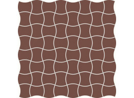 MODERNIZM BROWN MOZAIKA PRASOWANA K.3,6X4,4 (30,9x30,9)