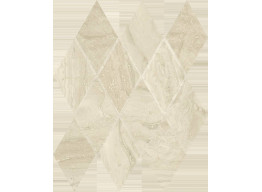 SILENCE BEIGE MOZAIKA PRASOWANA ROMB PILLOW MAT