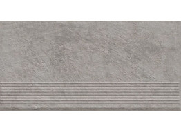 CARRIZO GREY STOPNICA PROSTA STRUKTURA MAT (30X60)