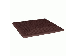 NATURAL Brown DURO STOPNICA PROSTA (30x30)