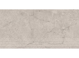 SUNNYDUST LIGHT GRYS STOPNICA PROSTA NACINANA MAT (29,8x59,8)