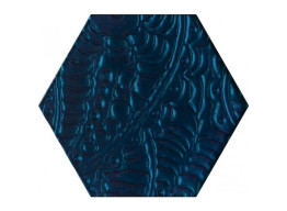Urban Colours Blue Inserto Szklane Heksagon (19,8 x17,1)
