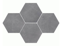 Mosaic Hexagon Stark Pure Grey (28,3X40,8)