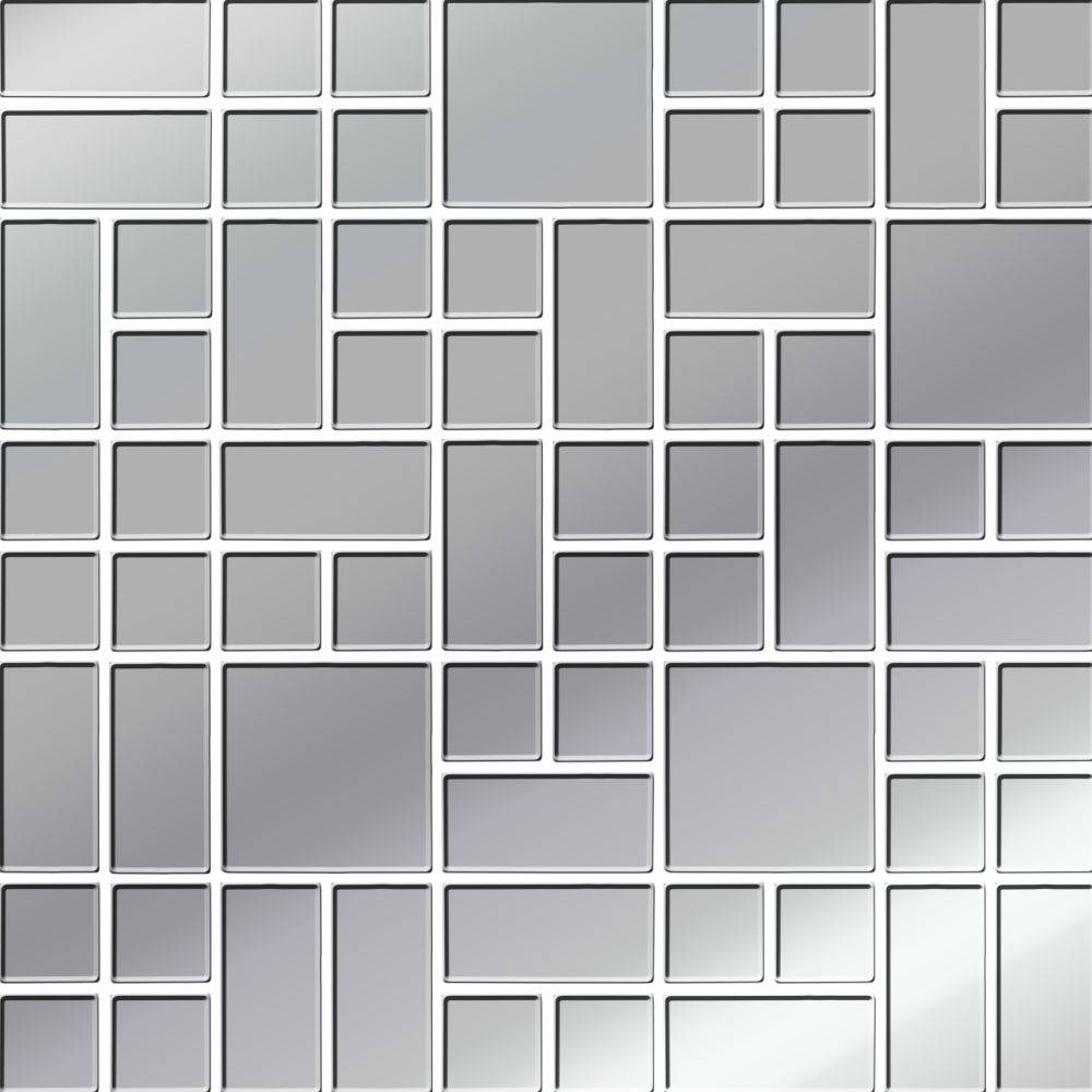 Плитка для ванной Platinum Glass Mosaic Ceramika Color Польша Terra 250X250X0