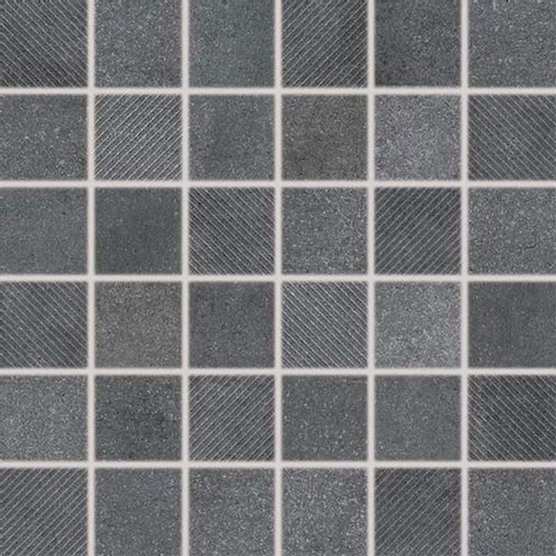 Mosaic FORM DDR05697 dark grey (30X30)
