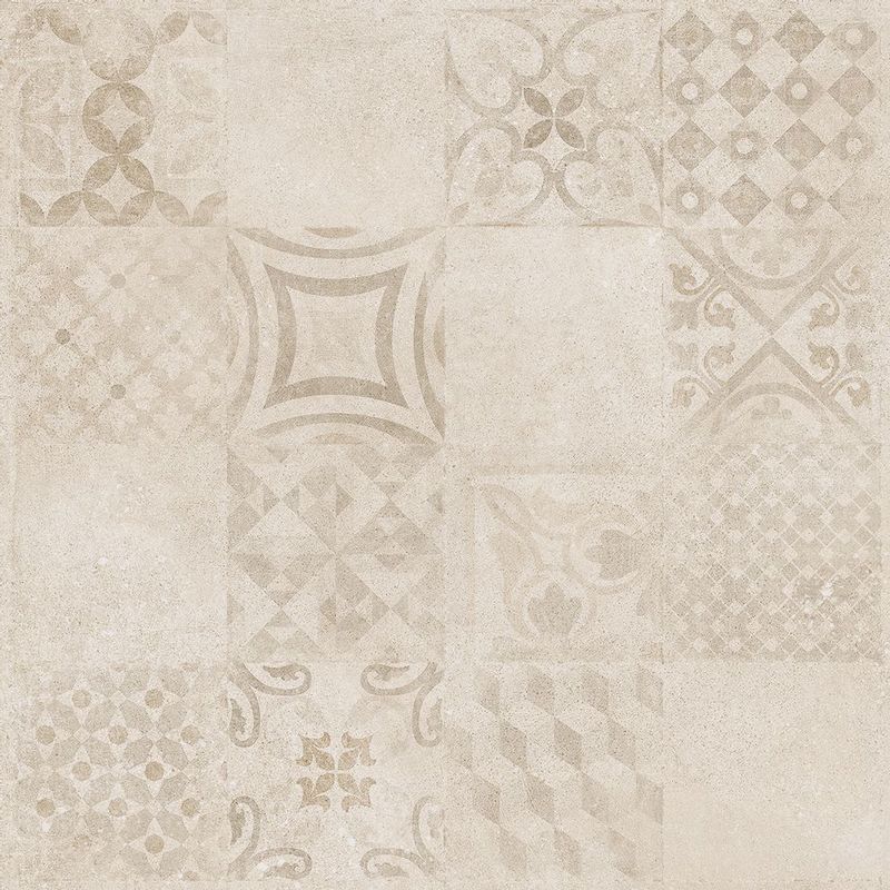 BETONICO DAK63797 beige dekor rectified (2 гат) (60X60)