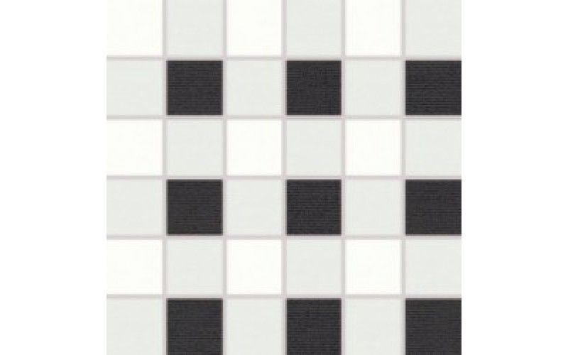 Mosaic TENDENCE WDM06152 white - black (30X30)