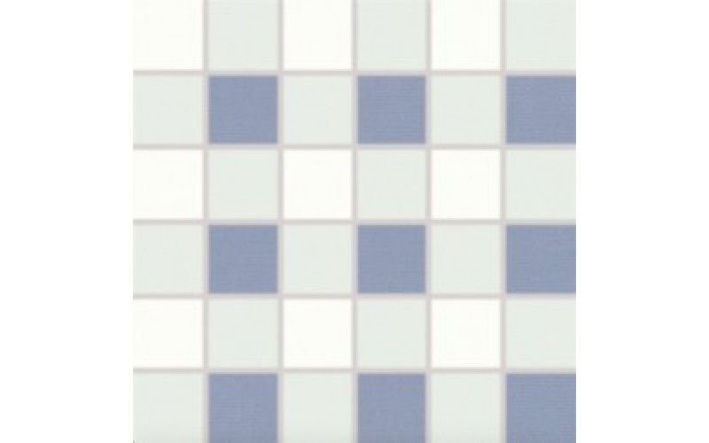Mosaic TENDENCE WDM06154 white - blue (30X30)