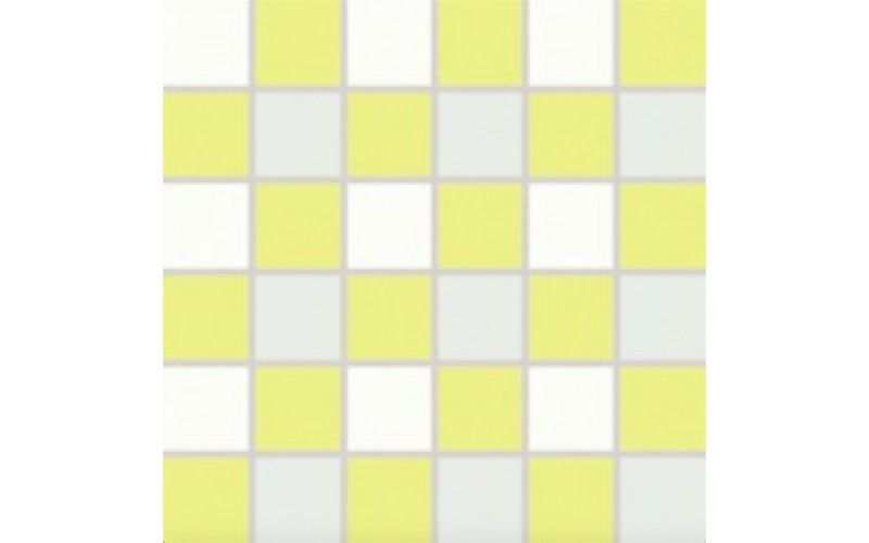 Mosaic TENDENCE WDM06157 white - green (30X30)