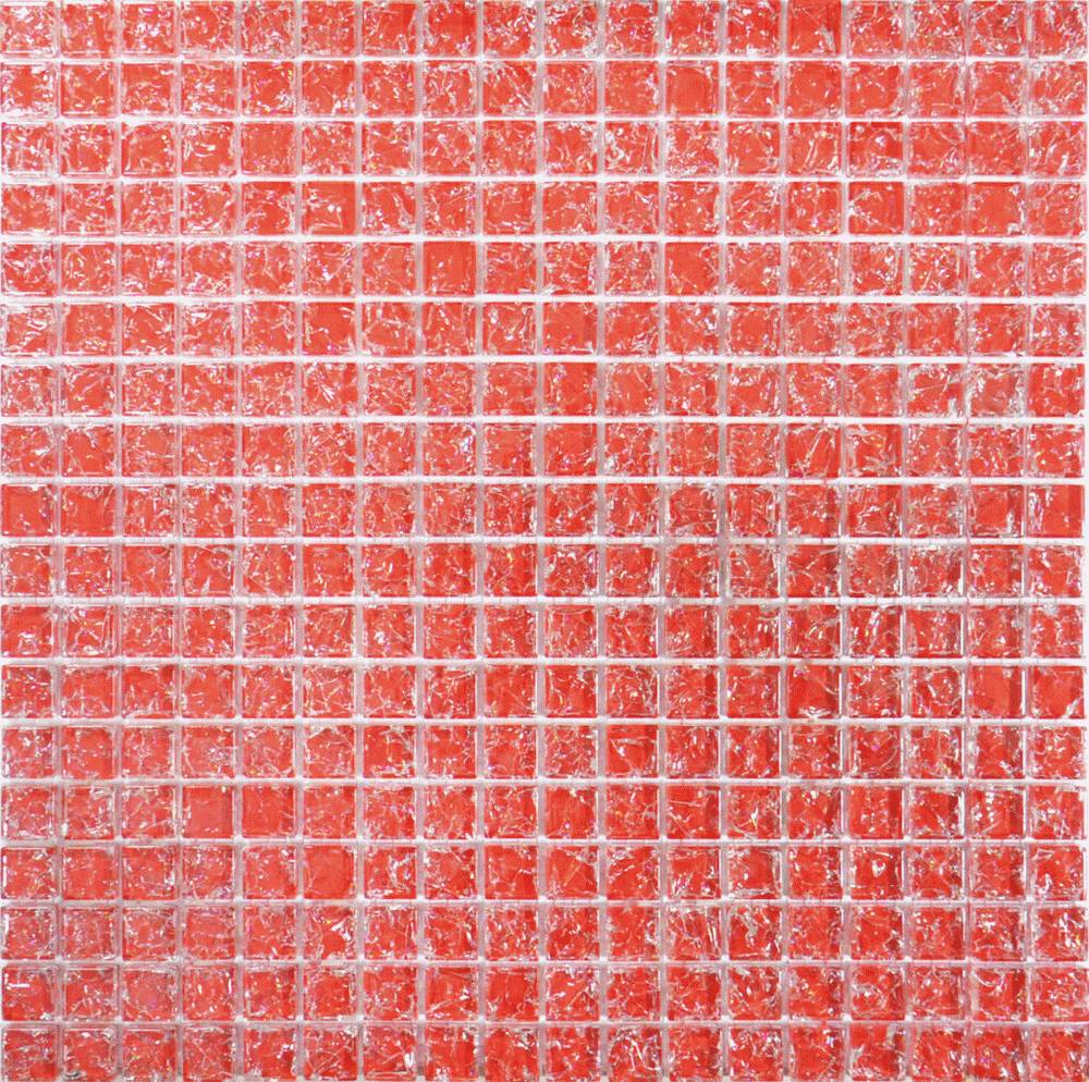 444 Мозаика моно червоний колотий