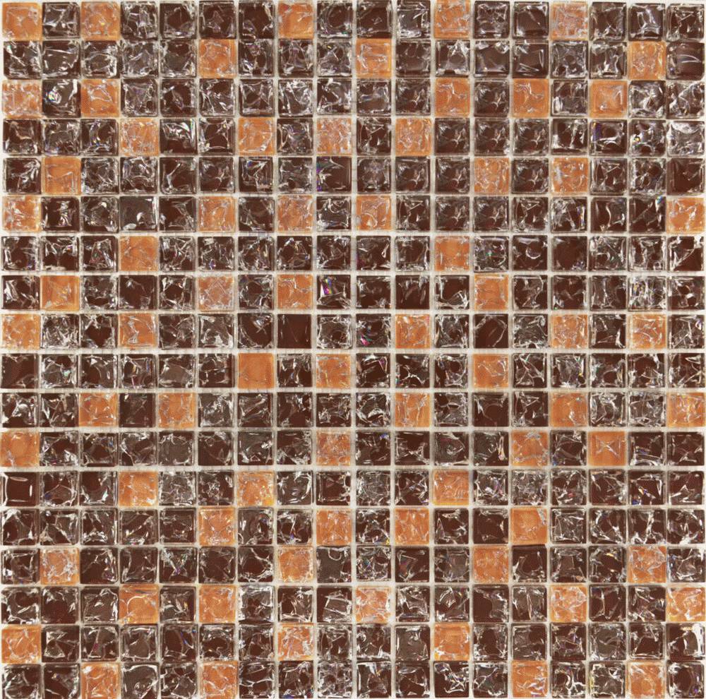 Мозаика 451 Мозаика микс коричневый колотый-бежевый колотый 1,5*1,5 Grand Kerama Украина Grand Kerama 300X300X6