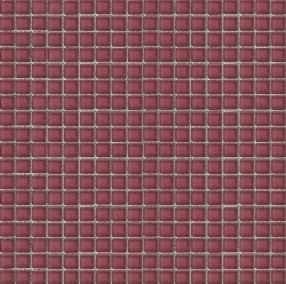 536 Мозаика моно розовая 1,5*1,5