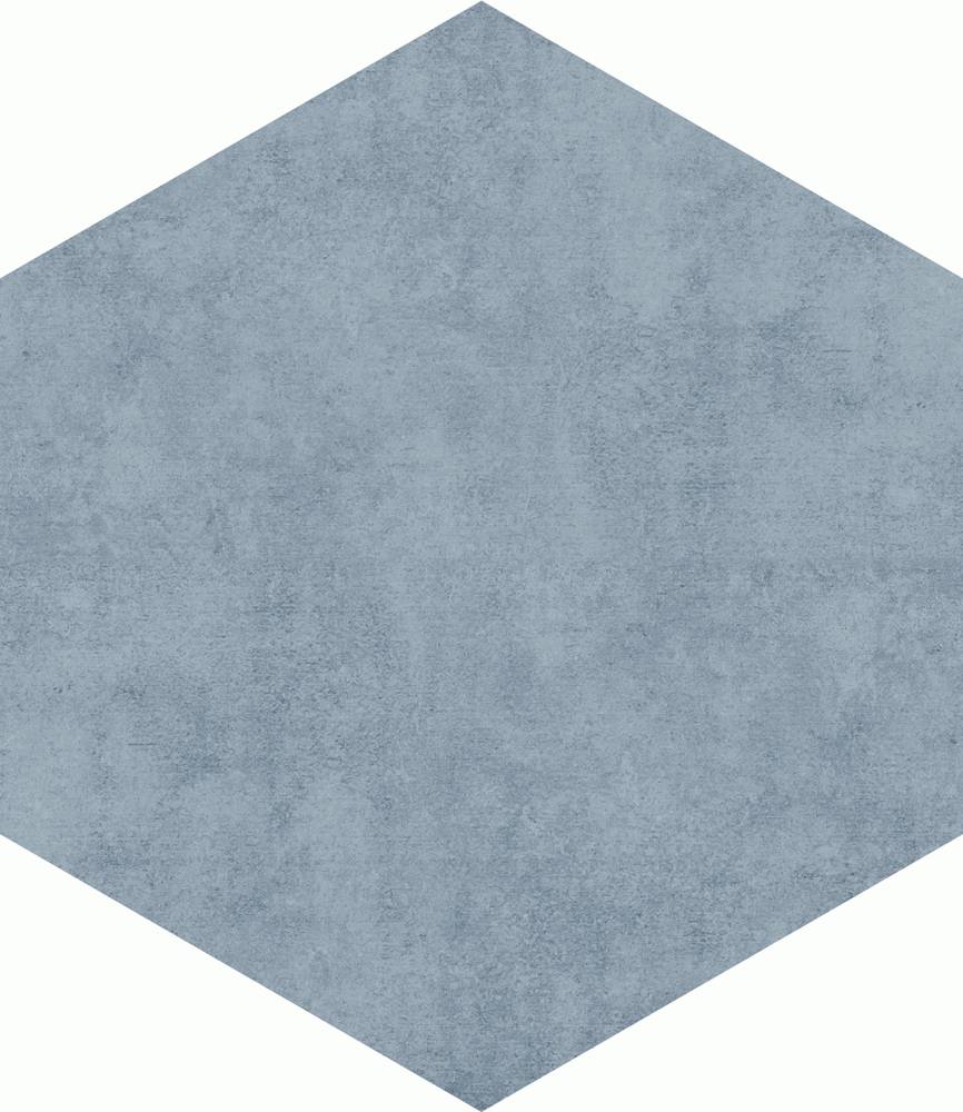Hexagonos Alpha Azul (25,8x29)