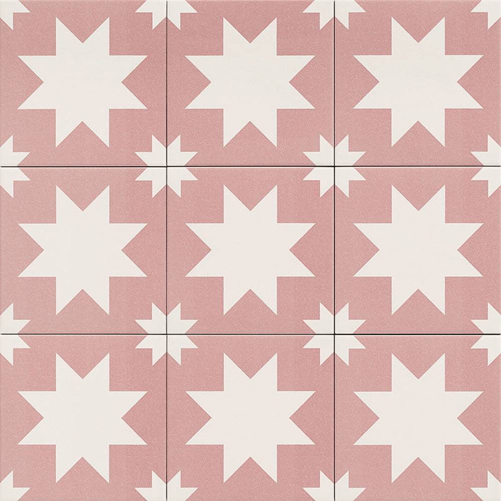 Fired Star Pink (20x20)