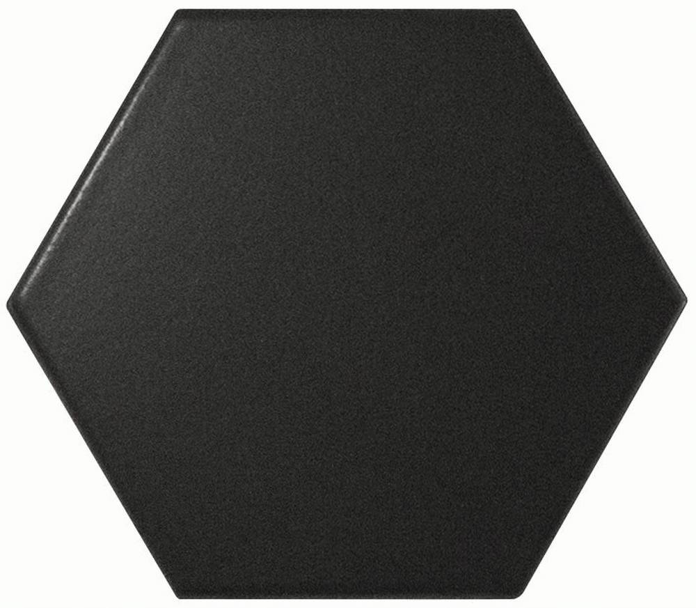 Scale Hexagon Black Matt