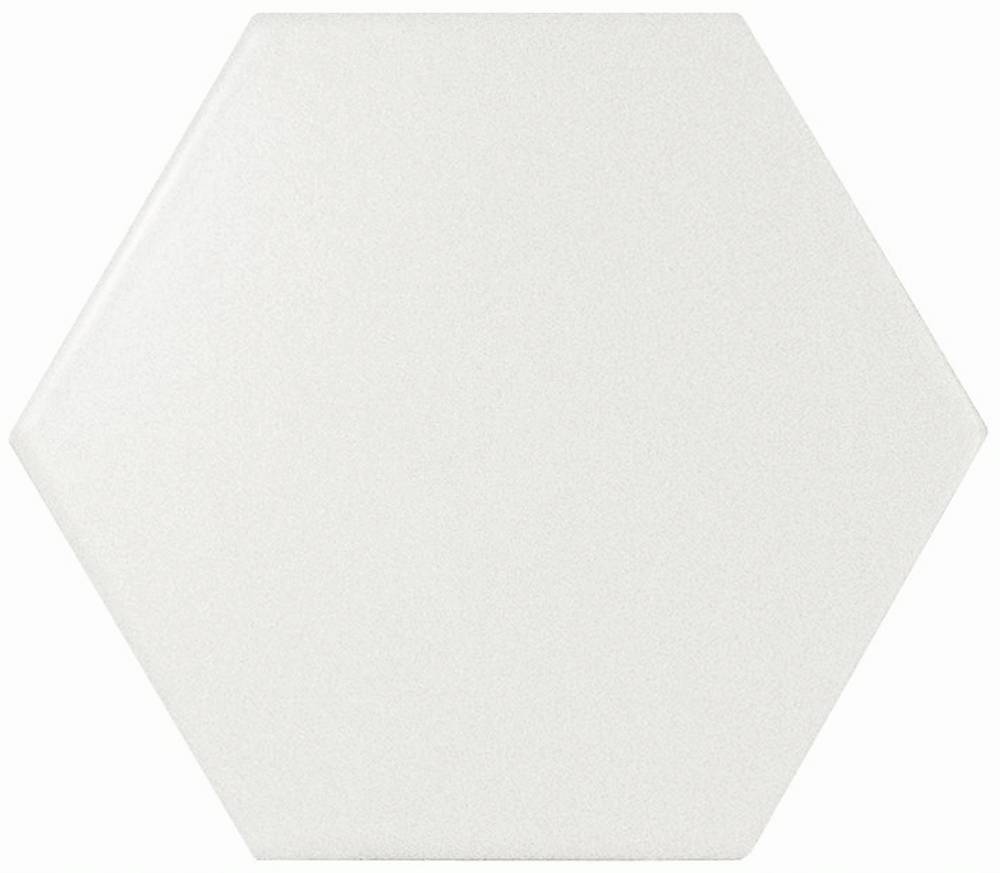 Scale Hexagon White Matt 21767