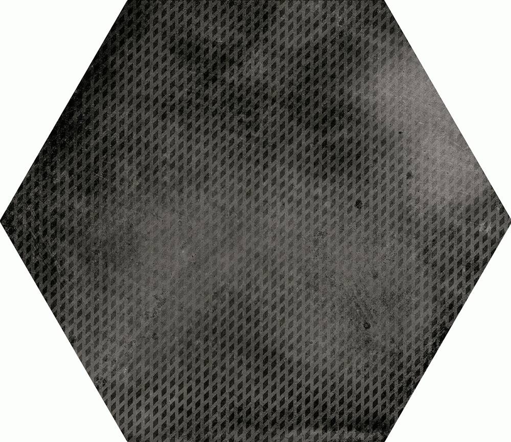 Urban Hexagon Melange Dark 23604