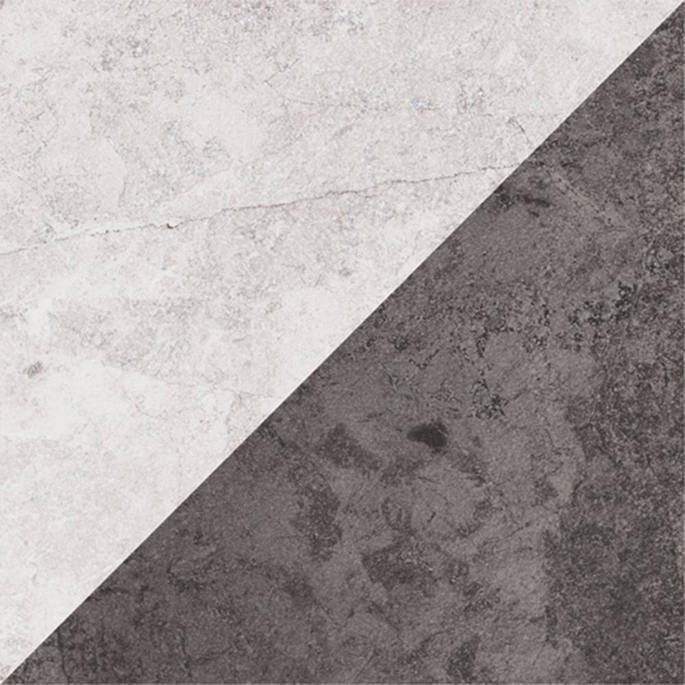 Плитка для пола, керамогранит Amazing Decoro Triangle Bianco Antracite Matt (20x20) La Fenice Италия Amazing 200X200X0