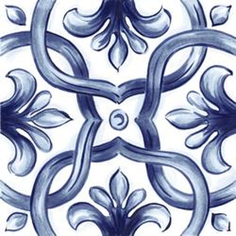 Amuri Decoro Maiolica Tappeto 2 Glossy Rc8H (20x20)