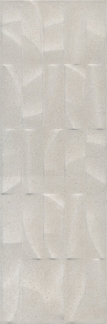 Плитка для ванной 12151R Безана серый светлый структура обрезной Kerama Marazzi Россия-Италия Безана 250X750X0