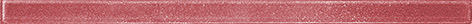 Плитка для ванной Фриз Соло 2 стекло розовое Керамин Беларусь Соло 500X20X0