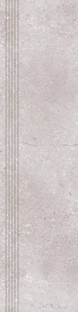 STEP TILE ENGRAVED NATURAL GEOTEC 12 SZARY (119.7x29.7)