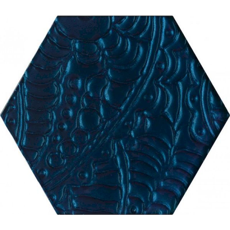 Urban Colours Blue Inserto Szklane Heksagon (19,8 x17,1)