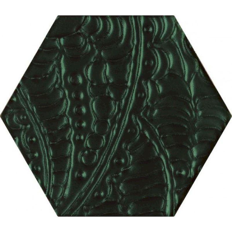 Urban Colours Green Inserto Szklane Heksagon (19,8 x17,1)