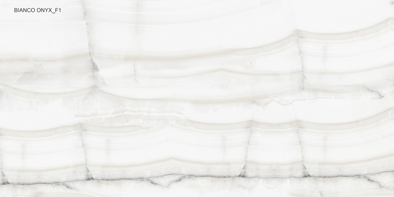 Плитка для пола, керамогранит Bianco onyx poler. (60x120) Navarti Индия Керамогранит элитный 600X1200X0